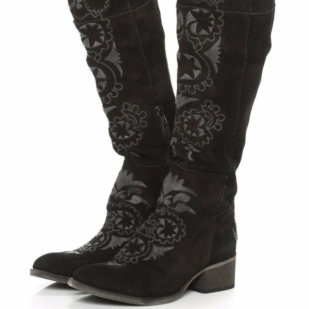 Free People "High Noon" Over the Knee Boots